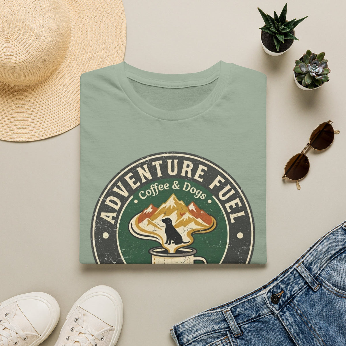 Adventure Fuel Coffee & Dogs T-Shirt