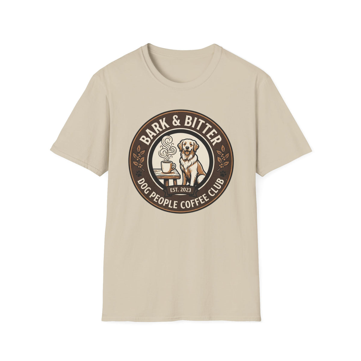 Bark & Bitter Dog People Coffee Club T-Shirt