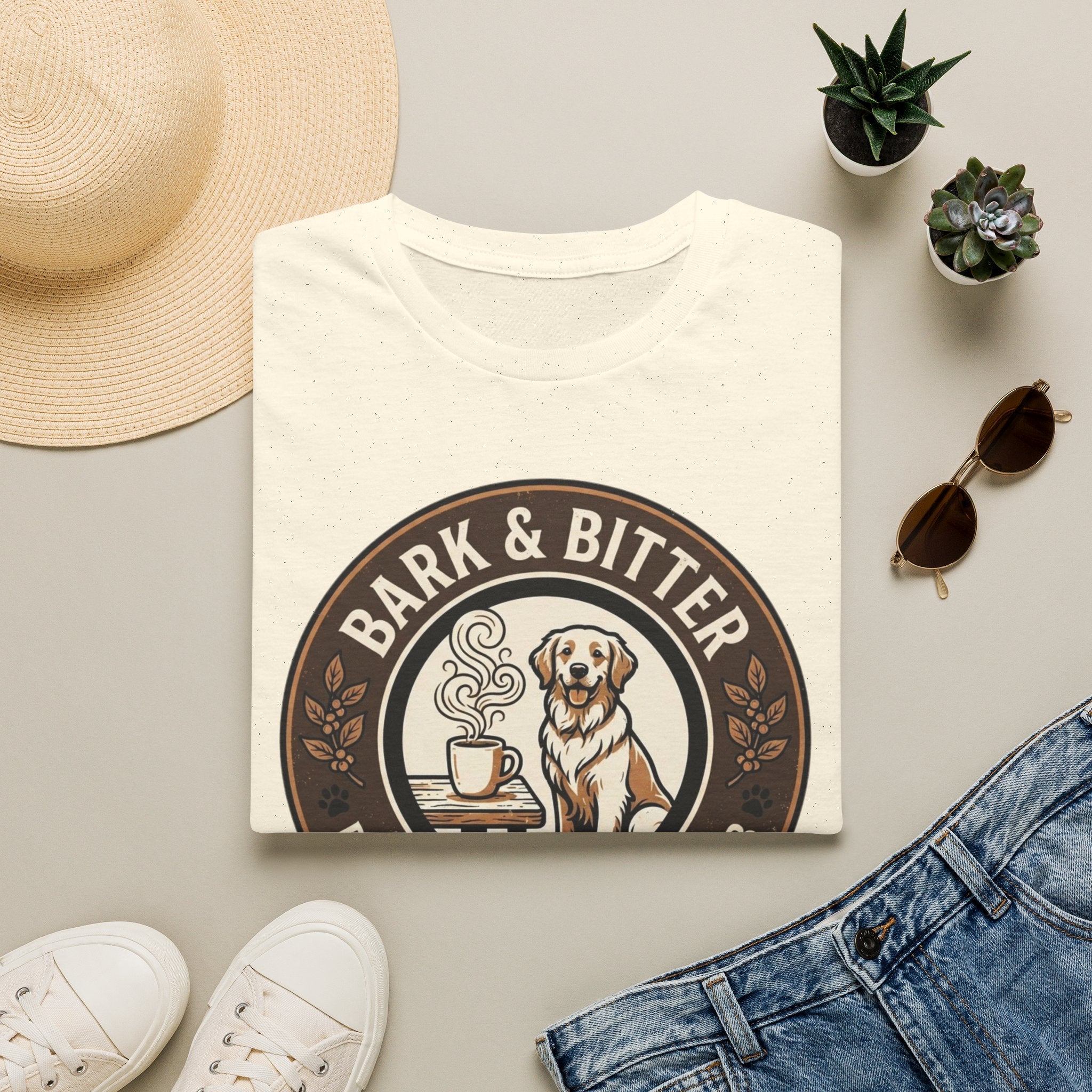 Bark & Bitter Dog People Coffee Club T-Shirt