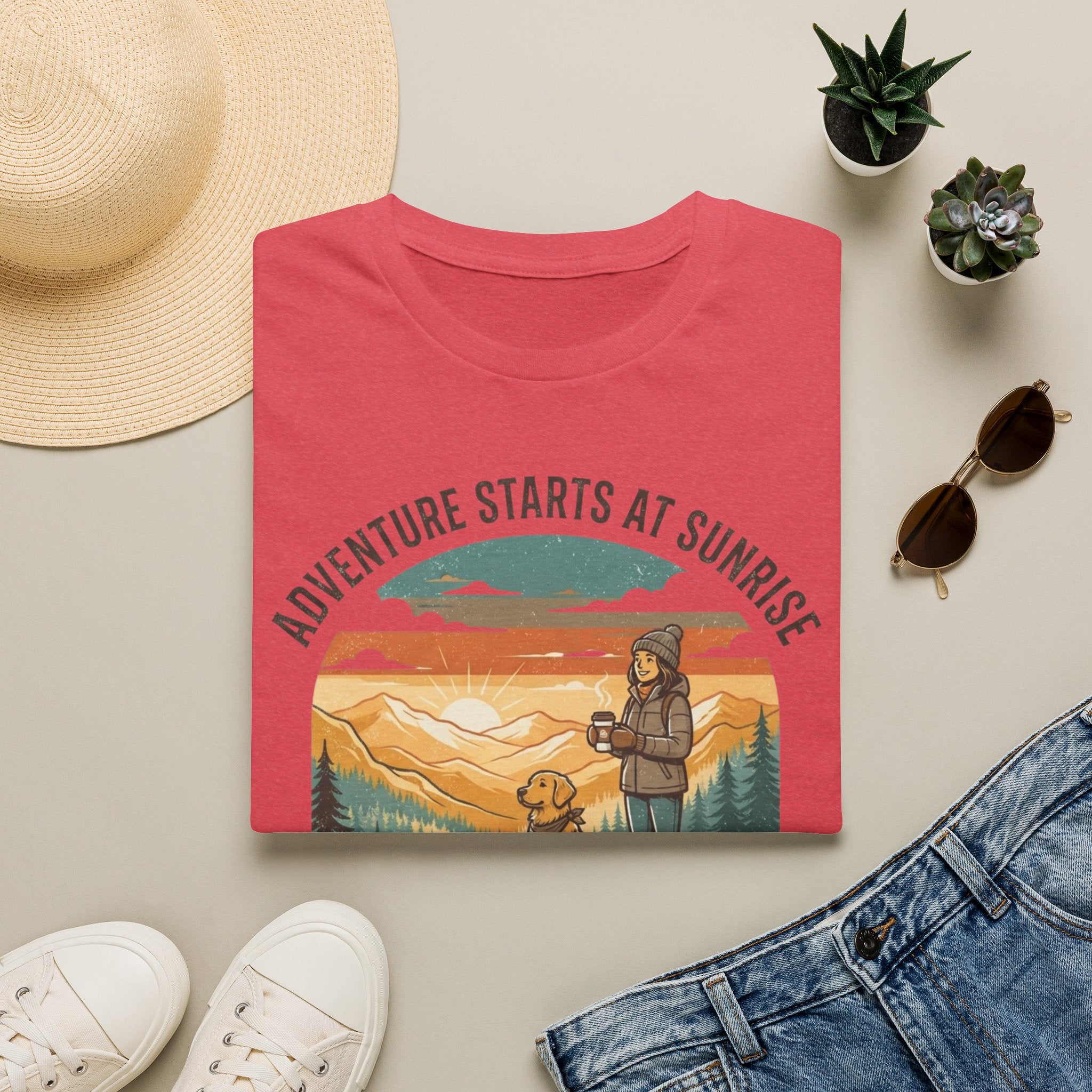 Adventure Starts at Sunrise T-Shirt