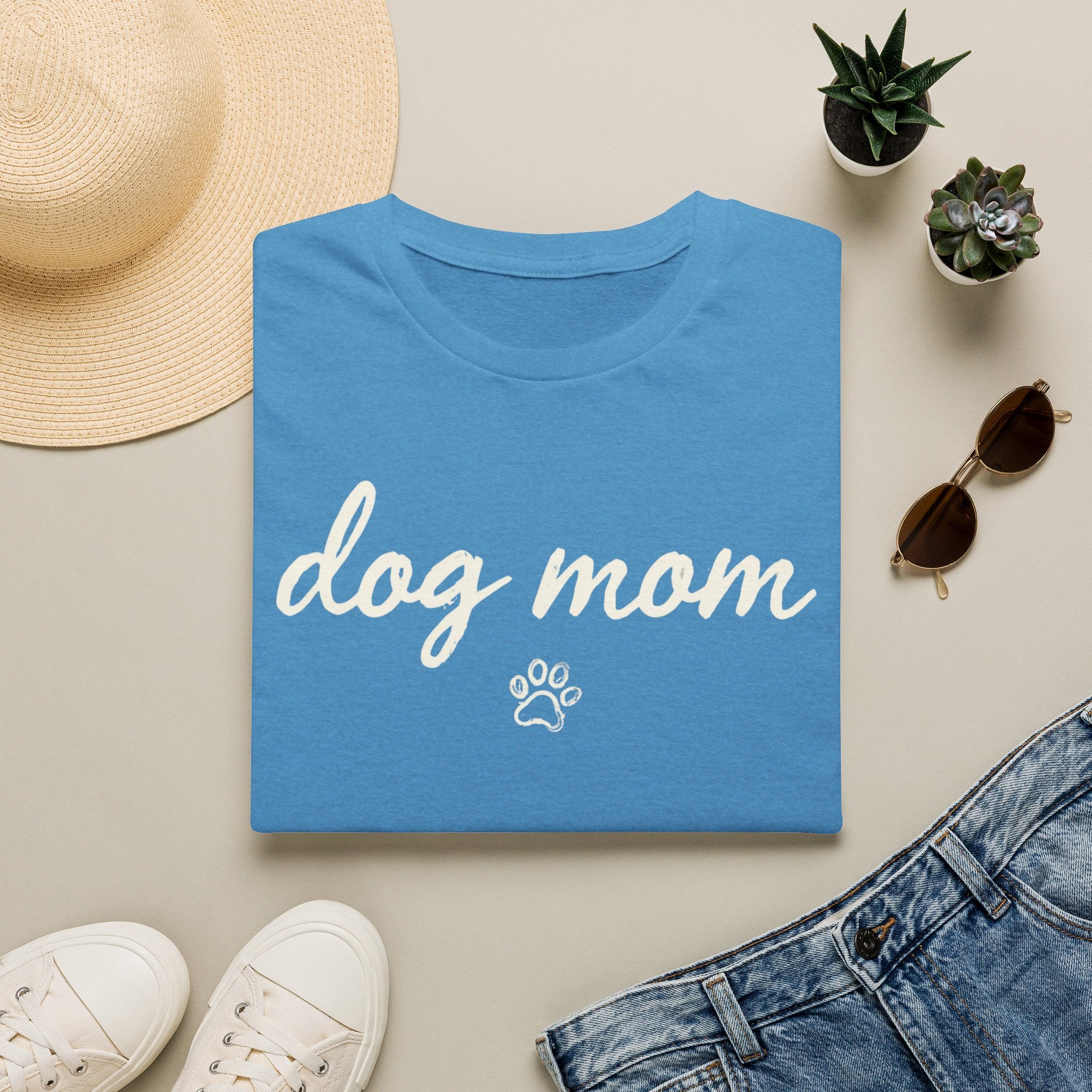 Dog Mom Paw T-Shirt