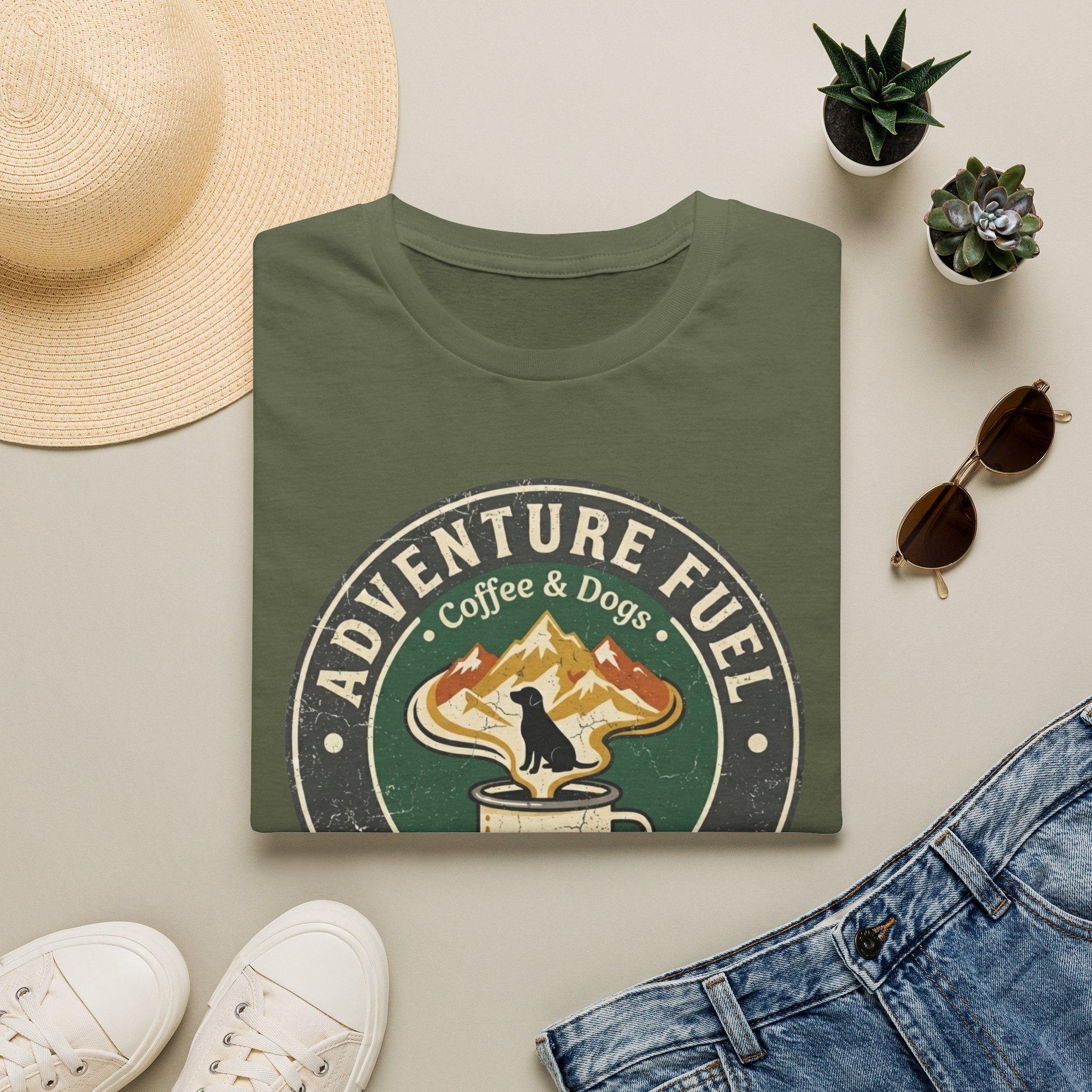 Adventure Fuel Coffee & Dogs T-Shirt