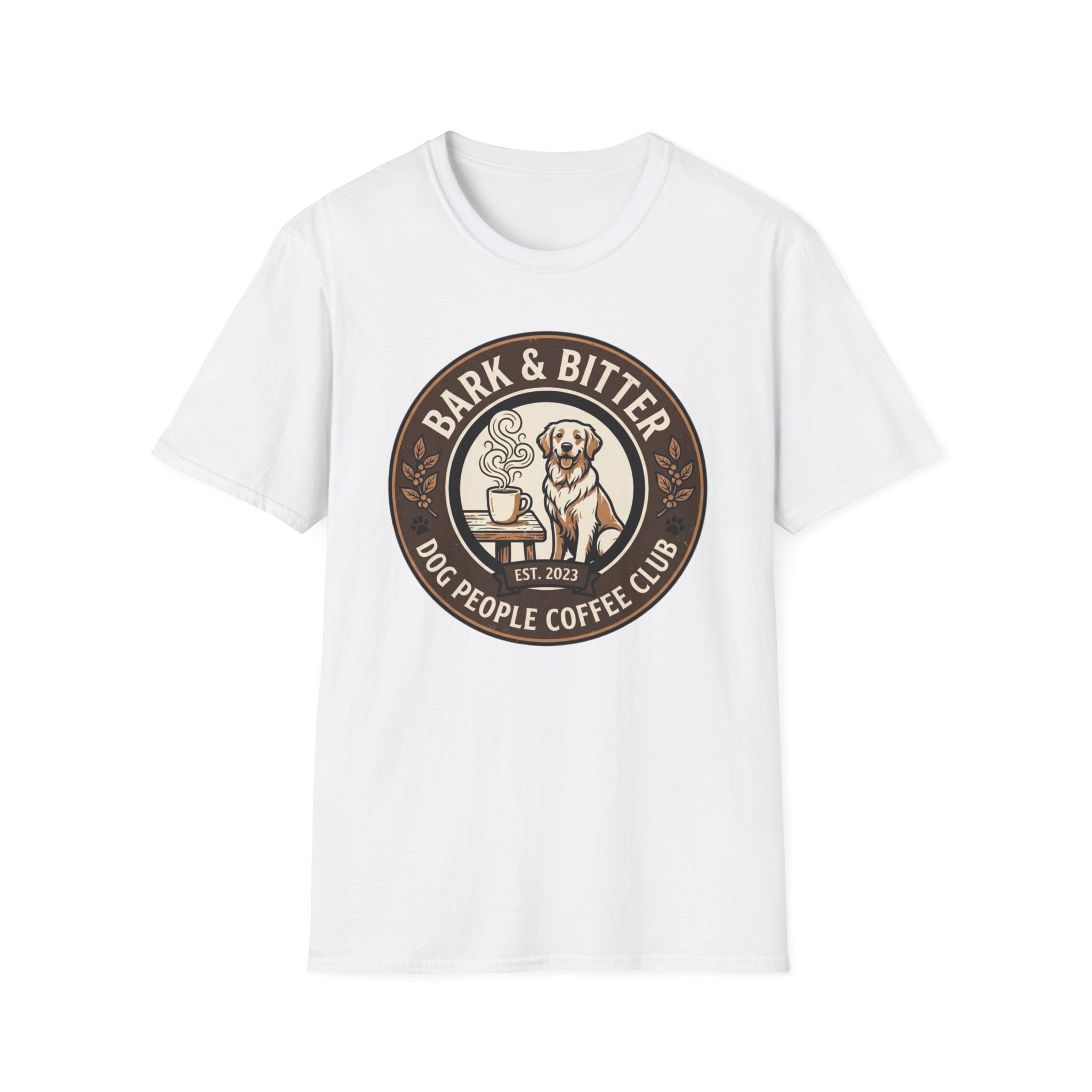 Bark & Bitter Dog People Coffee Club T-Shirt