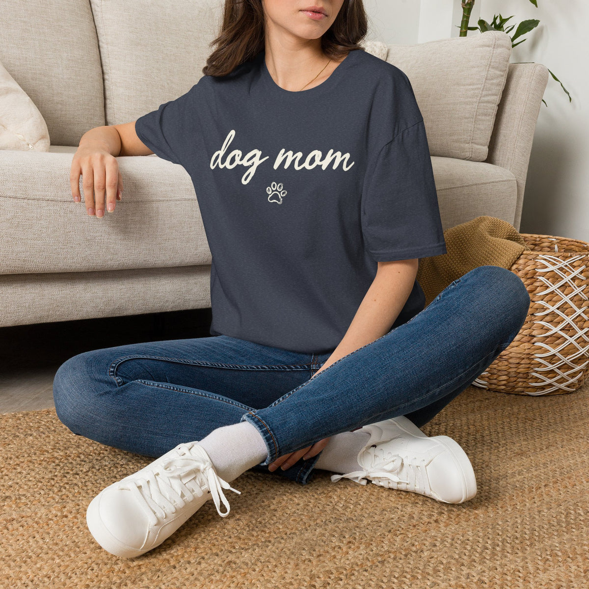Dog Mom Paw T-Shirt