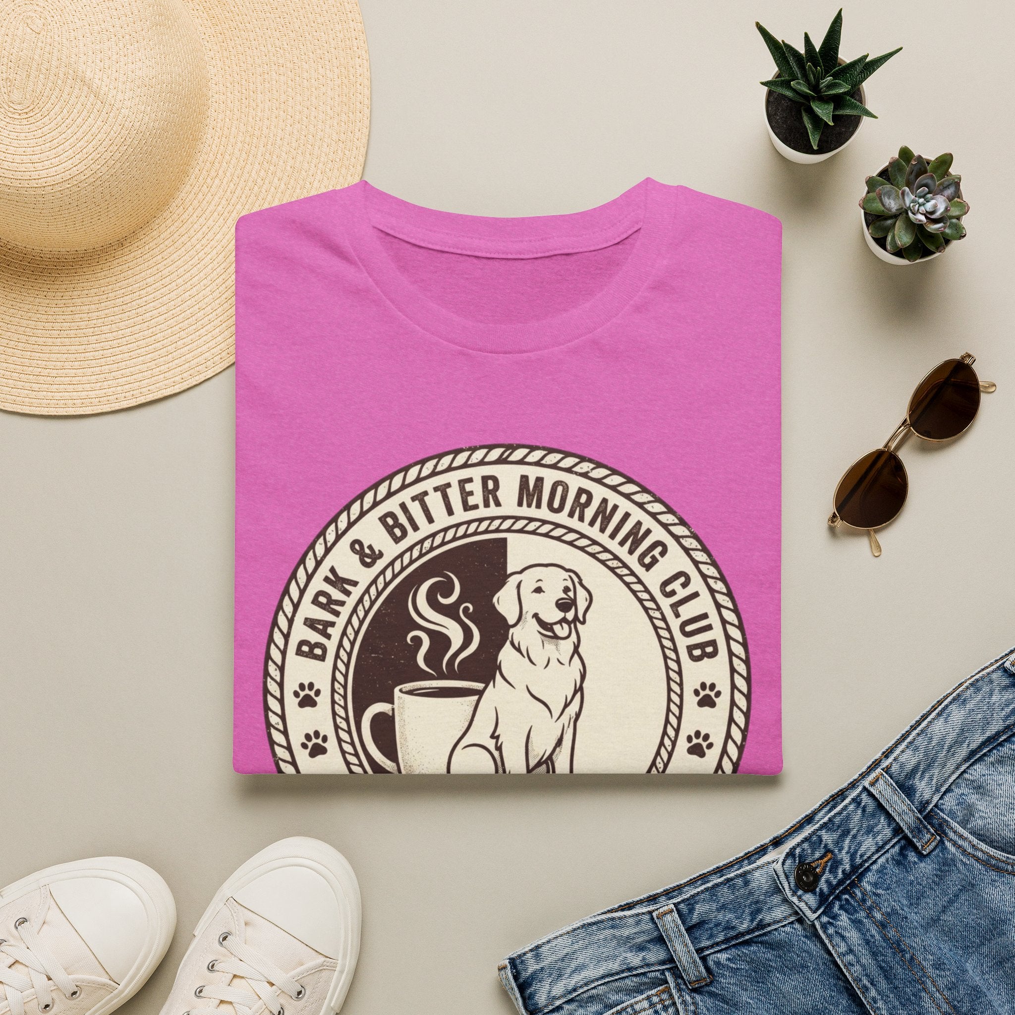 Bark & Bitter Morning Club Golden T-Shirt