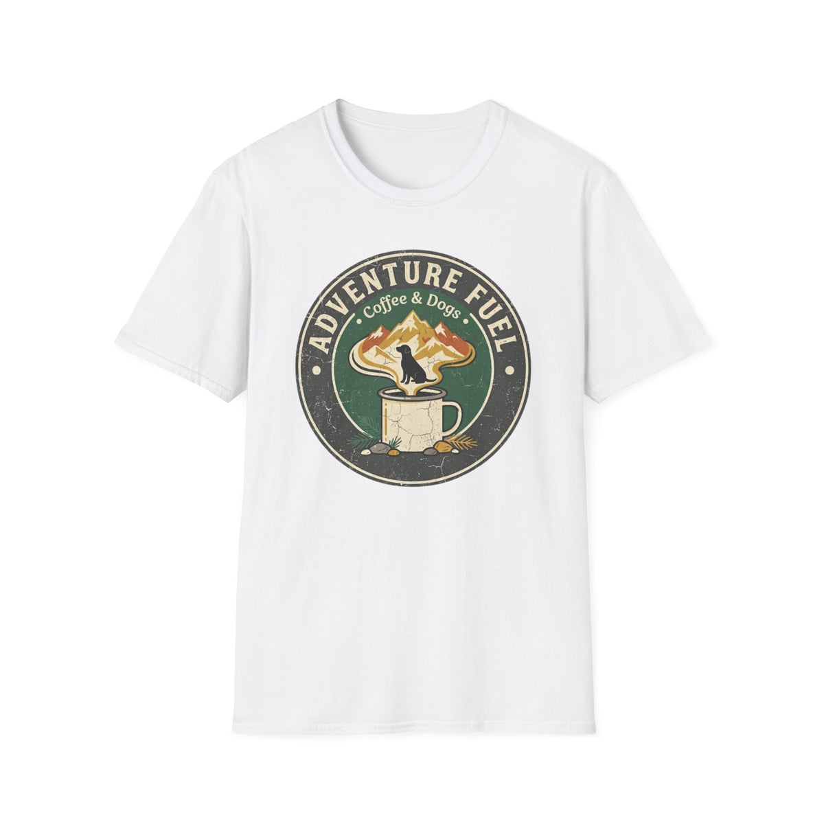 Adventure Fuel Coffee & Dogs T-Shirt
